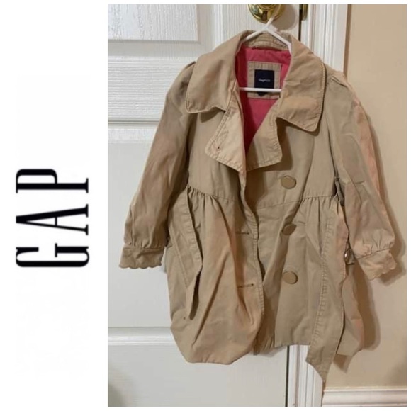 GAP Other - Gap Girls Khaki/Tan Jacket XS (4/5)